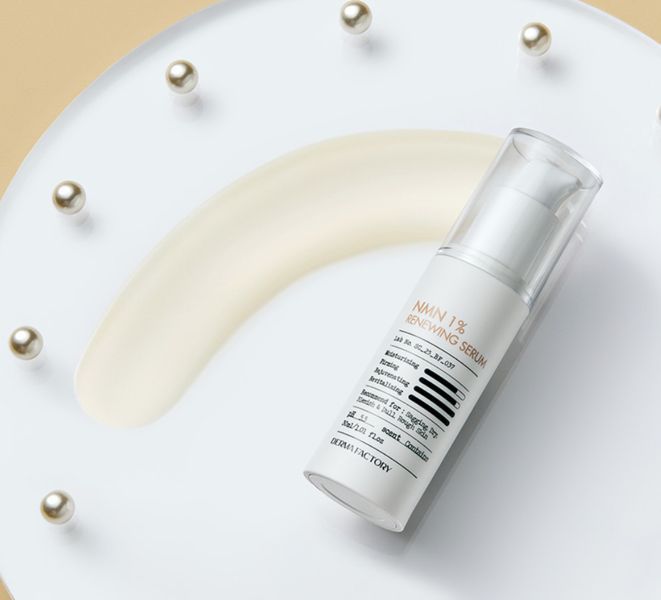 Обновляющая антиоксидантная сыворотка Derma Factory NMN 1% Renewing Serum 30 мл 2581422860 фото