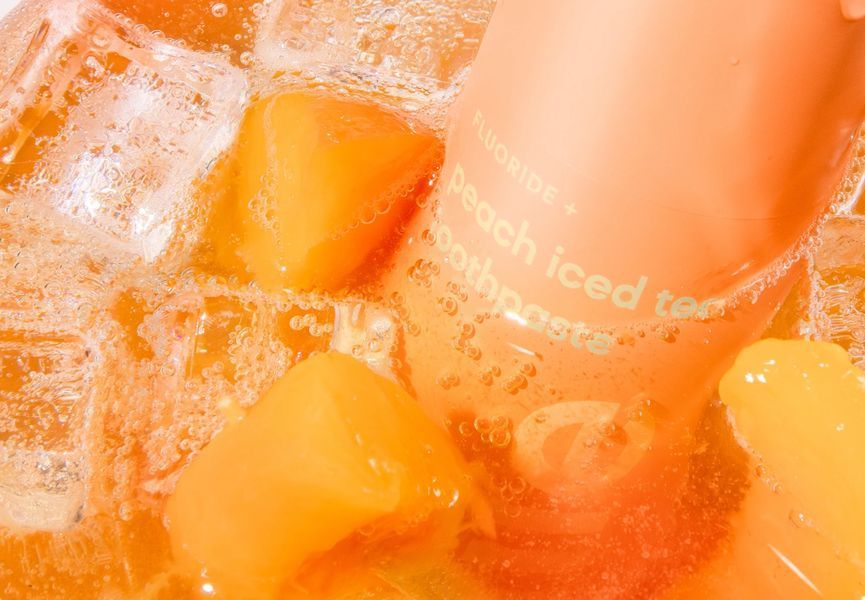 Зубна паста зі смаком холодного персикового чаю Hismile Peach Iced Tea Toothpaste 60 g 2964647808 фото