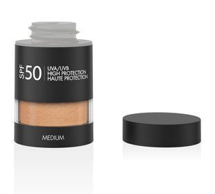 Змінний блок для сонцезахисної мінеральної пудри MARC INBANE Refill Tinted SPF50 Powder Medium 4,3 g 3035586883 фото