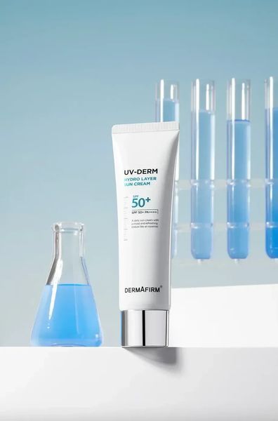 Сонцезахисний крем DermAfirm UV-Derm Hydro Layer Sun-cream SPF50+/PA++++ 50 г 2673079344 фото