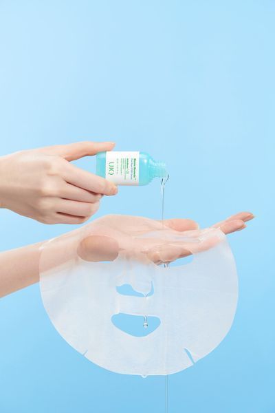 Заспокійлива тканинна маска UIQ Biome Remedy Pore Reset PDRN Calming Mask Sheet 22 ml 2764920742 фото