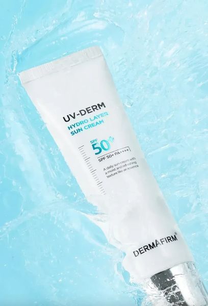 Сонцезахисний крем DermAfirm UV-Derm Hydro Layer Sun-cream SPF50+/PA++++ 50 г 2673079344 фото