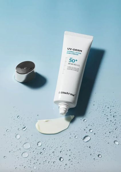 Сонцезахисний крем DermAfirm UV-Derm Hydro Layer Sun-cream SPF50+/PA++++ 50 г 2673079344 фото