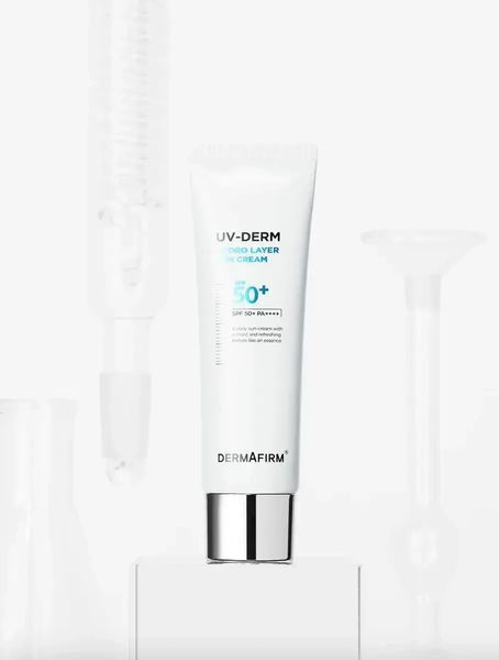 Сонцезахисний крем DermAfirm UV-Derm Hydro Layer Sun-cream SPF50+/PA++++ 50 г 2673079344 фото