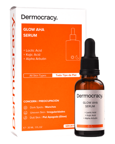 Dermocracy Ночная сыворотка для осветления пигментных пятен Glow AHA Serum 30 ml 001325 фото