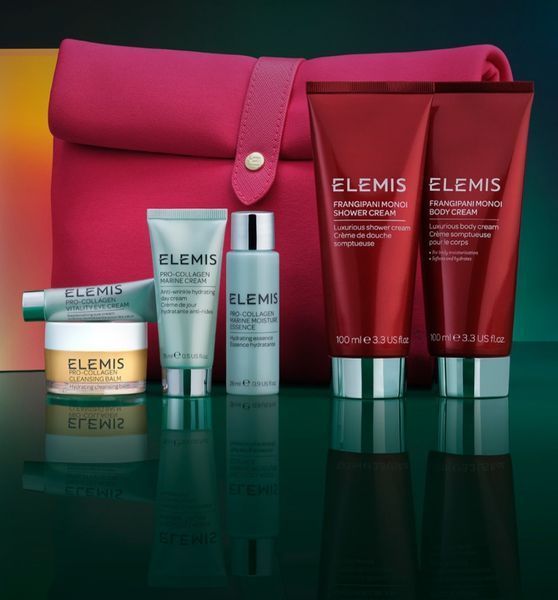 ELEMIS Kit The Essential Travel Collection Face & Body Favourites Колекція фаворитів для обличчя та тіла у люкс косметичці 2495015019 фото