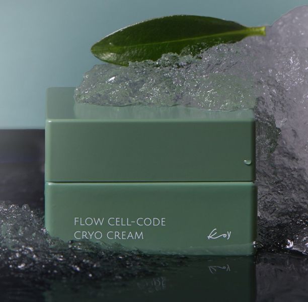 Охолоджуючий заспокійливий кисневий крем Koy Flow Cell-Code Cryo Cream 2 мл 2988458688 фото