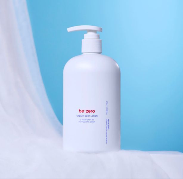 Зволожуючий кремовий лосьйон для тіла Be:zero Creamy Body Lotion 375 мл 2489442316 фото