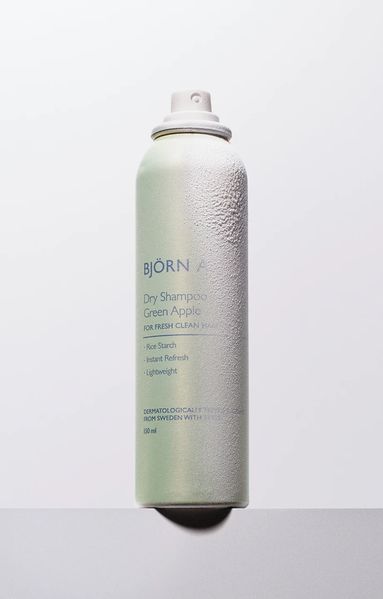 Travel Size Сухий шампунь "Зелене Яблуко" BJORN AXEN Dry Shampoo Green Apple 80 мл 2743603484 фото