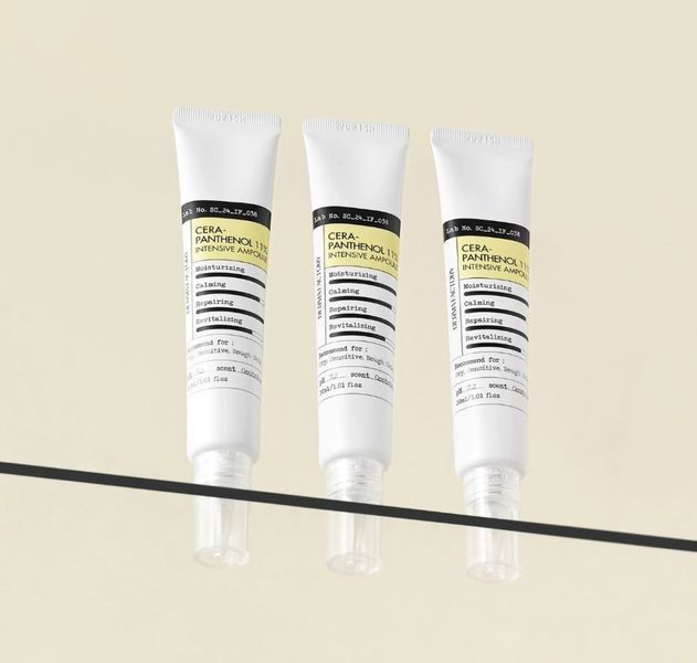 Защитная барьерная кремовая сыворотка Derma Factory Cera - Panthenol 11% Intensive Ampoule 30 мл 2438666593 фото