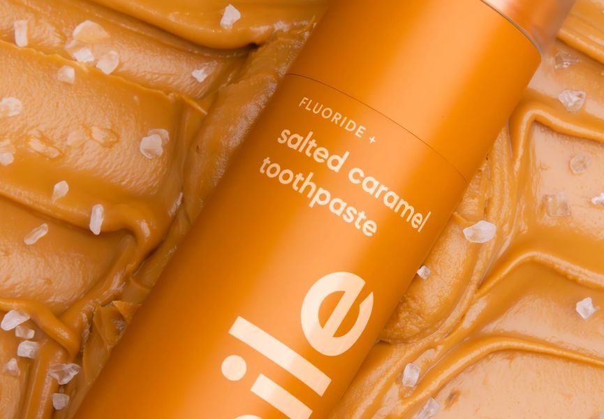 Зубна паста зі смаком солоної карамелі Hismile Salted Caramel Toothpaste 60 g 2964668163 фото