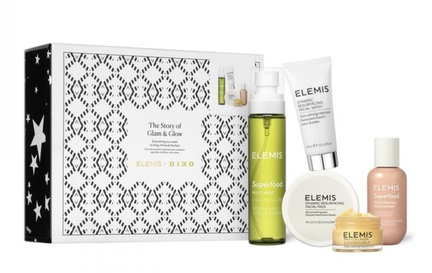 Elemis х Rixo The Story of Glam & Glow Gift Set - Дизайнерский набор Гламур и Сияние кожи 1724668586 фото