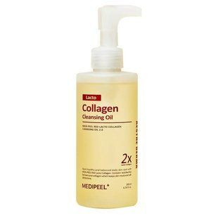 Гидрофильное масло MEDIPEEL Red Lacto Collagen Cleansing Oil 2.0 200 мл с лактобактериями 2652127436 фото