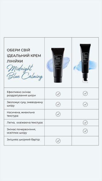 Зволожуючий крем-гель для обличчя DEAR, KLAIRS Midnight Blue Clearing Water Cream 50 ml 2500950407 фото