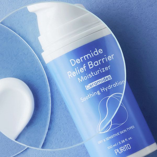 Зволожуючий бар’єрний крем PURITO Dermide Relief Barrier Moisturizer 100 ml 000870 фото