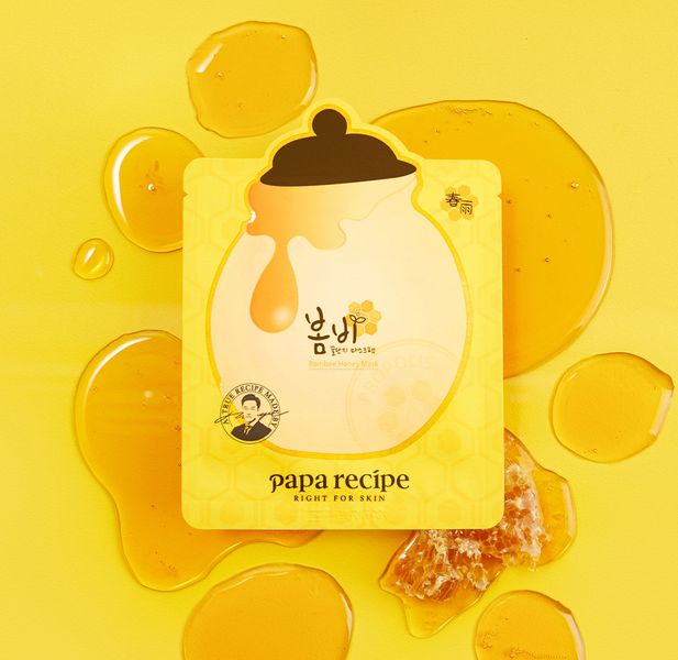 Питательная тканевая маска Papa Recipe Bombee Honey Mask 25 g с экстрактом меда 3233 фото