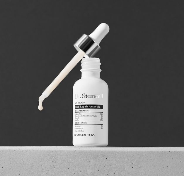 Регенерирующая сыворотка от морщин Derma Factory Dr.StemCell Skin Repair Ampoule 30 мл 2438670675 фото