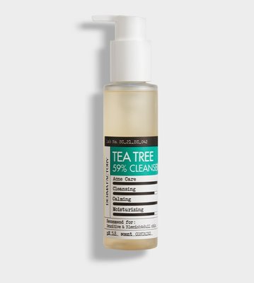Derma Factory Tea Tree 59% Gel Cleanser - Гель для вмивання з екстрактом чайного дерева 000002 фото
