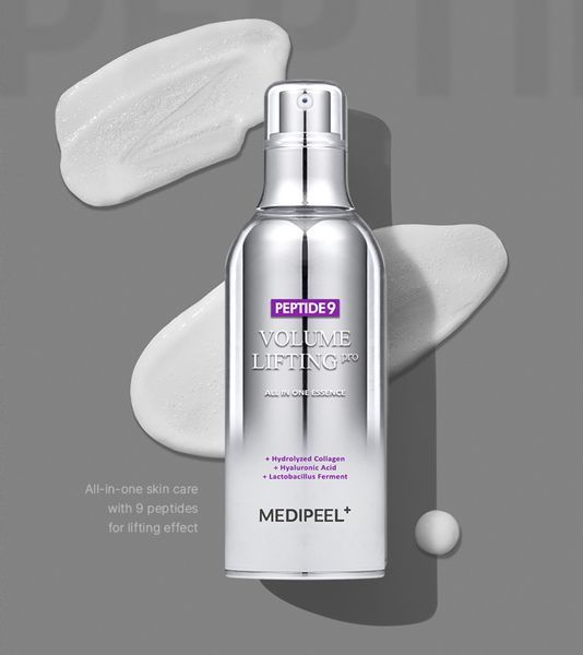 Багатофункціональна есенція для обличчя з пептидами Medi Peel Peptide 9 Volume Lifting All In One Essence Pro 100 ml 2328404918 фото