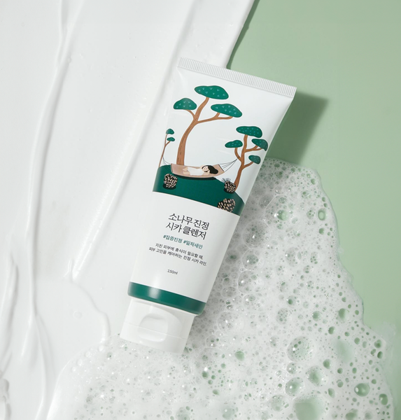 Очищающая пенка с экстрактом игл сосны ROUND LAB Pine Calming Cica Cleanser 150 ml 2112873077 фото