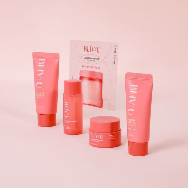 Набір мініатюр BLIV:U Collagen Bouncing Trial Kit 2764970679 фото