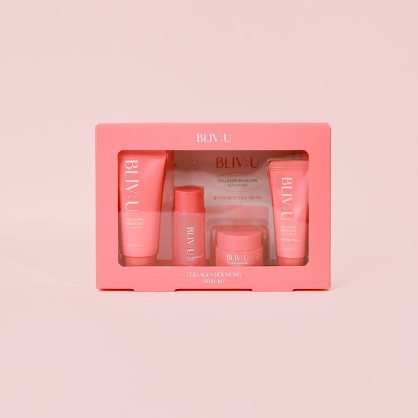 Набір мініатюр BLIV:U Collagen Bouncing Trial Kit 2764970679 фото