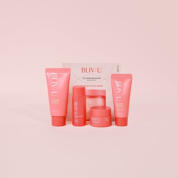 Набір мініатюр BLIV:U Collagen Bouncing Trial Kit 2764970679 фото