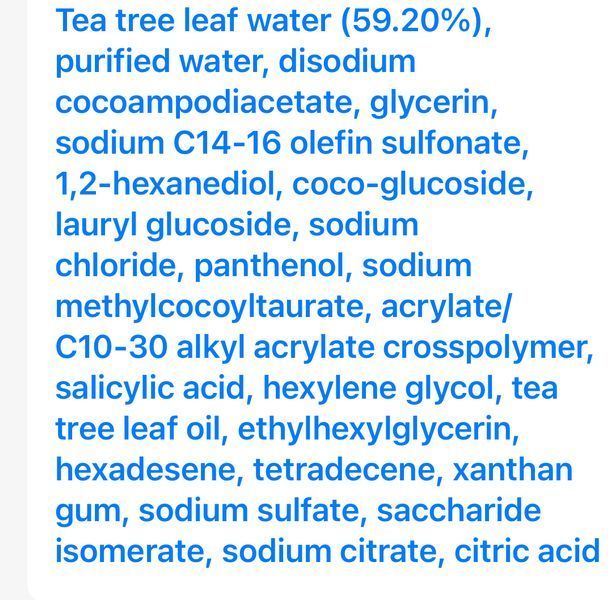 Derma Factory Tea Tree 59% Gel Cleanser - Гель для умывания с экстрактом чайного дерева 1849349050 фото