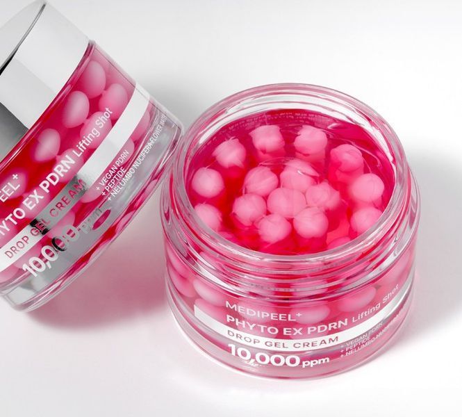 Капсульний гель-крем з ліфтинг-ефектом MEDIPEEL Phyto Ex PDRN Lifting Shot Drop Gel Cream 50 г 2868438507 фото
