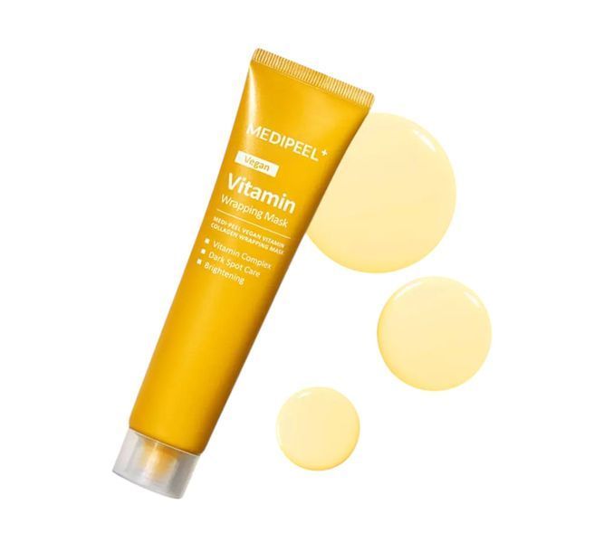 Освітлююча маска-плівка MEDIPEEL Vegan Vitamin Collagen Wrapping Mask 70 мл вітамінно-колагенова 2652154965 фото