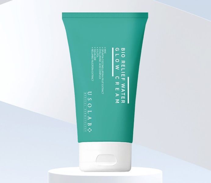Заспокійливий балансуючий крем-сорбет Usolab Bio Relief Water Glow Cream 50 мл 2916660130 фото