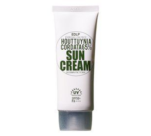 Derma Factory Houttuynia Cordata 65% Sun Cream SPF50+ PA+++ - Сонцезахисний зволожуючий крем, 50 мл 1883720629 фото