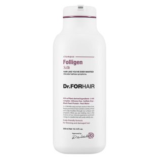 Dr.FORHAIR Folligen Silk Shampoo, 300 мл - Шампунь для сухого та пошкодженого волосся 1704233015 фото