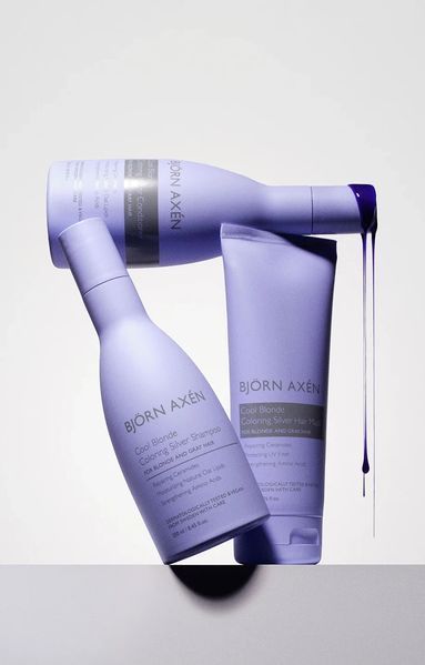 Шампунь для блонду BJORN AXEN Cool Blonde Coloring Silver Shampoo 250 мл 2743704878 фото