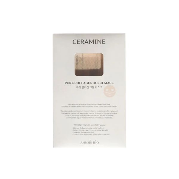 Колагенова маска-павутинка для ліфтингу шкіри CERAMINE Pure Collagen Mesh Mask 2592230025 фото
