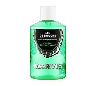 Ополаскиватель для полости рта Marvis Classic Strong Mint Mouthwash насыщенная мята 400 мл 2685844636 фото
