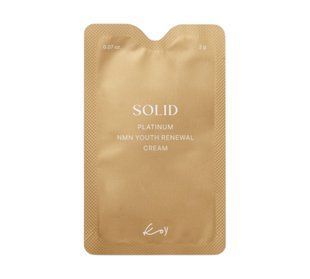 Тестер Интенсивный обновляющий и уплотняющий крем Koy Solid Platinum NMN Youth Renewal Cream 2 мл 2988477689 фото