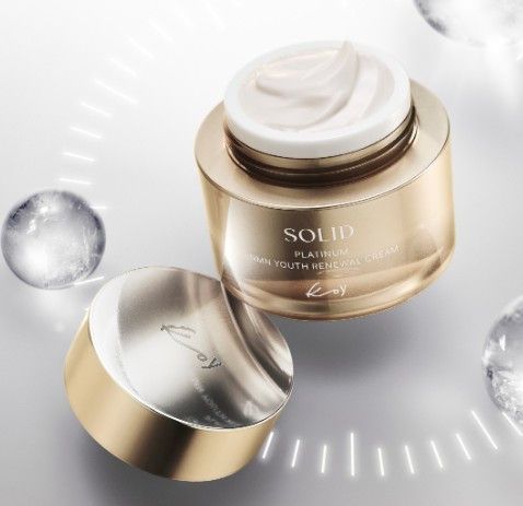 Тестер Інтенсивний оновлюючий та ущільнюючий крем Koy Solid Platinum NMN Youth Renewal Cream 2 мл 2988477689 фото