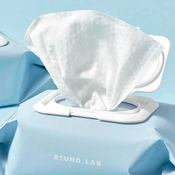 ROUND LAB 1025 Dokdo Cleansing Tissue 30 sheets - Очищувальні серветки з морською водою 1884095023 фото
