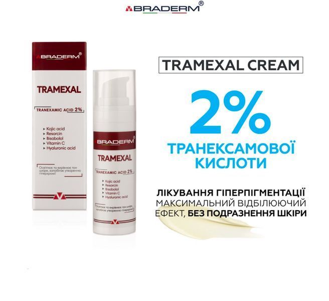 Крем від пігментації Braderm Tramexal Cream 30 мл 2452875560 фото