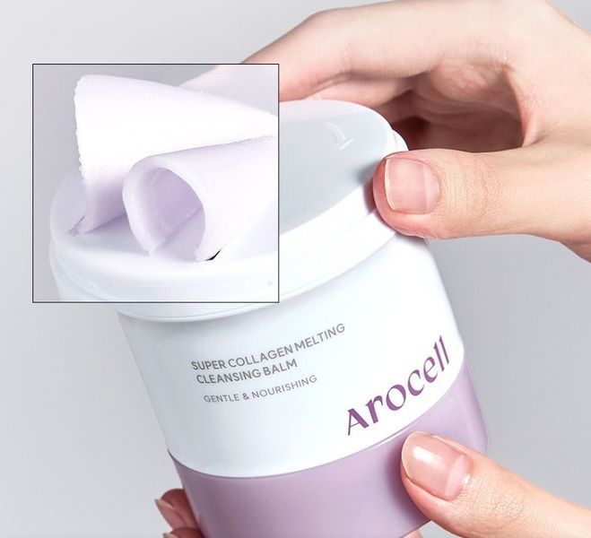 Бальзам для глибокого очищення Arocell Super Collagen Melting Cleansing Balm 100 г 2675044816 фото