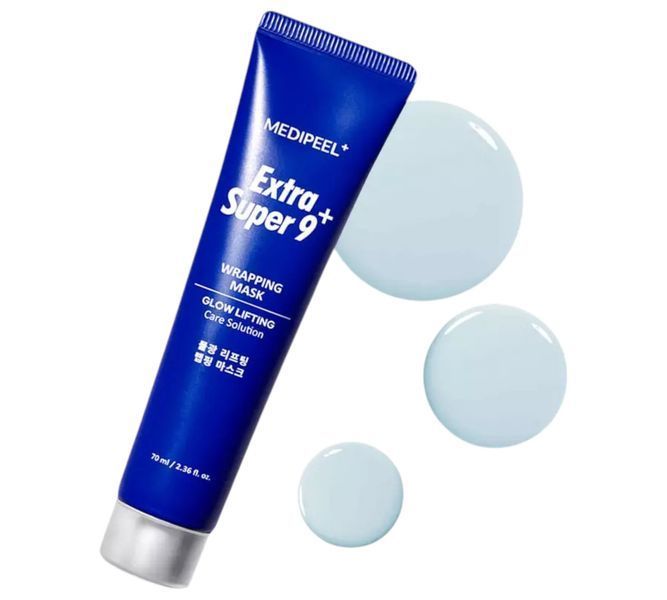 Маска-пленка с лифтинг эффектом MEDIPEEL Extra Super 9 Plus Glow Lifting Wrapping Mask 70 мл 2652215870 фото