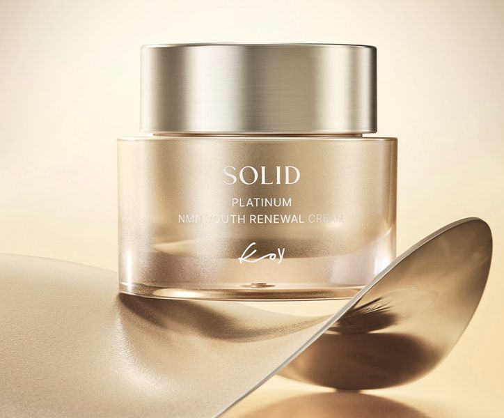 Тестер Інтенсивний оновлюючий та ущільнюючий крем Koy Solid Platinum NMN Youth Renewal Cream 2 мл 2988477689 фото