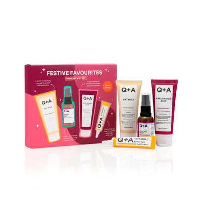 Q+A Festive Favourites Skincare Giftset - Подарунковий набір косметики для догляду за обличчям 000707 фото