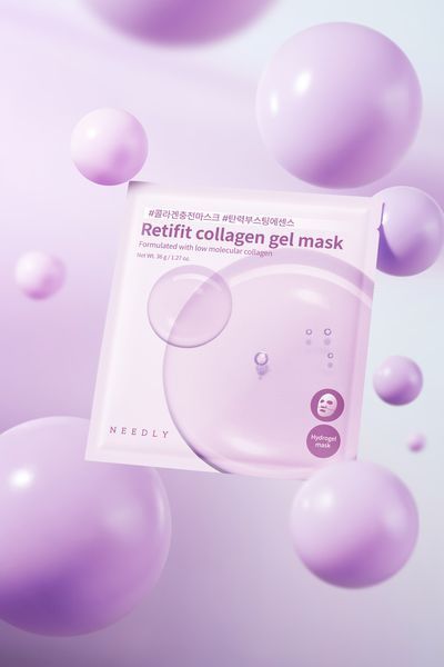 Гидрогелевая маска с коллагеном и ретинолом Needly Retifit Collagen Gel Mask 36 г 2866110634 фото