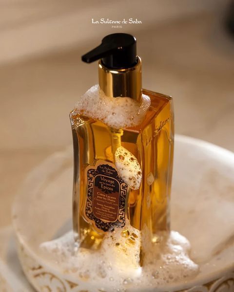 Крем для миття рук Аюрведичний La Sultane De Saba Cleansing Hand Cream Ayurvedic Amber Vanilla Patchouli 200 мл 2767602596 фото