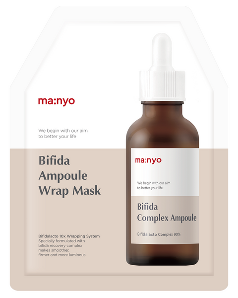 Маска гидрогелевая с бифидобактериями Manyo Bifida Ampoule Wrap Mask 001475 фото