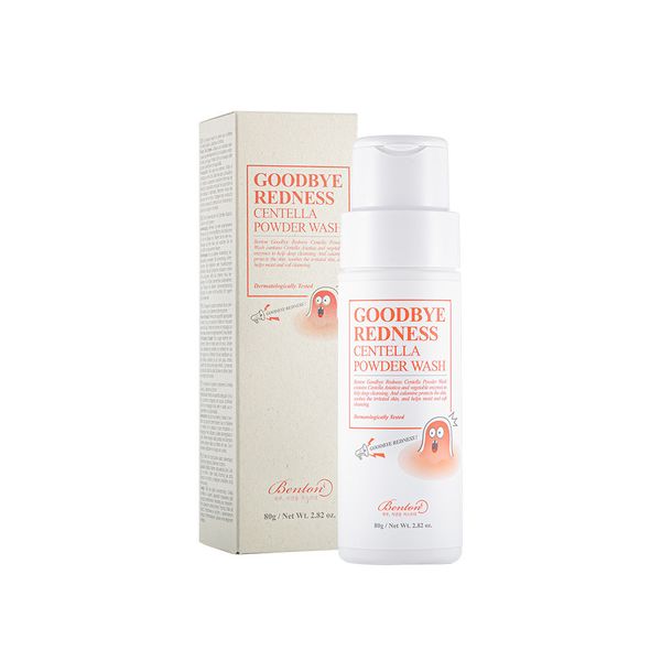 Benton Goodbye Redness Centella Powder Wash - Энзимная пудра для умывания с Центелой - 80 г 1647244903 фото