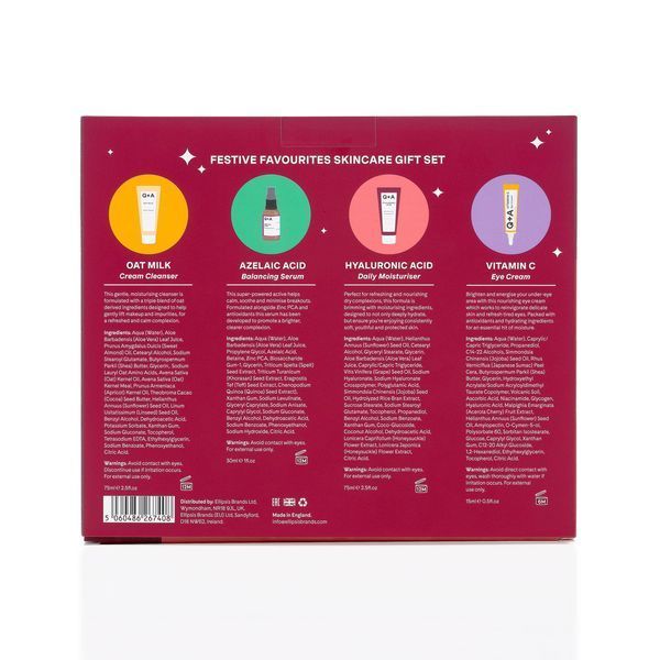 Q+A Festive Favourites Skincare Giftset - Подарунковий набір косметики для догляду за обличчям 2043280549 фото