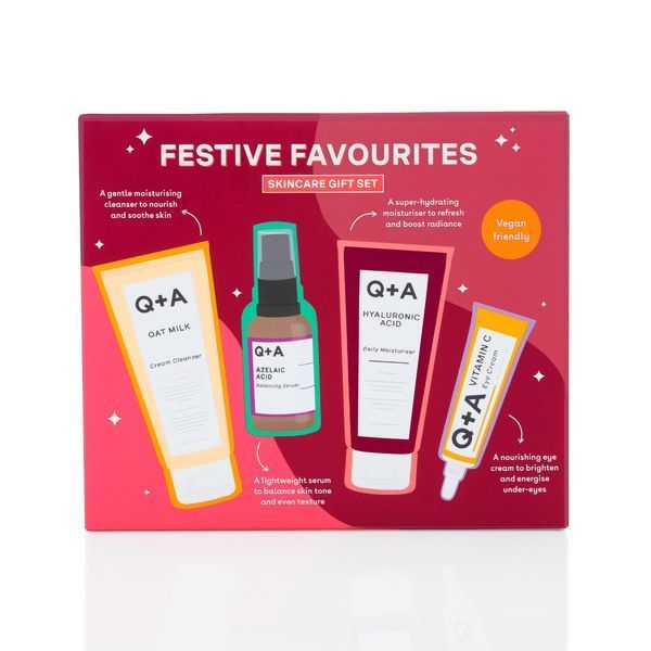 Q+A Festive Favourites Skincare Giftset - Подарунковий набір косметики для догляду за обличчям 2043280549 фото